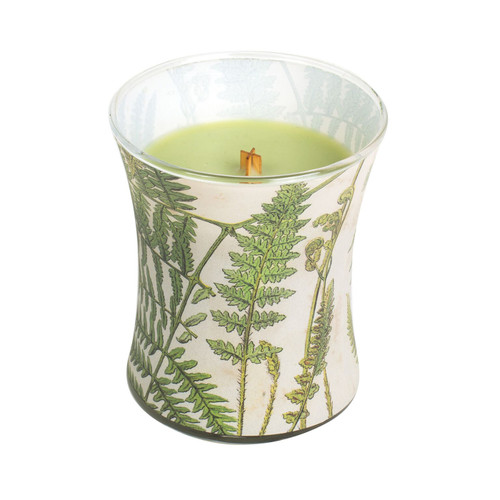 WoodWick Fern Decal Hourglass