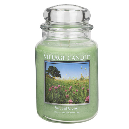 Fields of Clover 26 oz. Premium Round by Village Candles