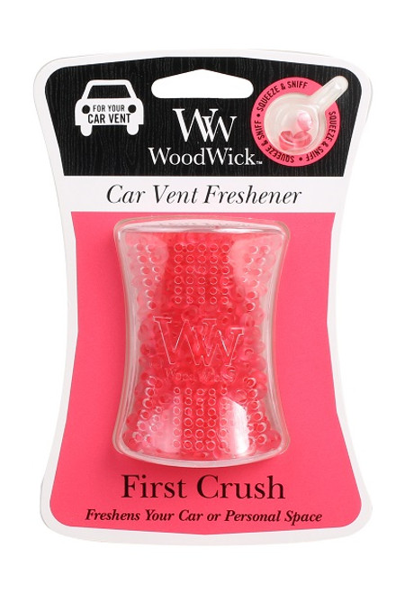 WoodWick First Crush  Car Vent Freshener