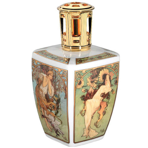 Four Seasons Mucha Fragrance Lamp by Lampe Berger