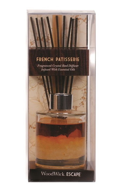 WoodWick French Patisserie  Escape Crystal Reed Diffuser
