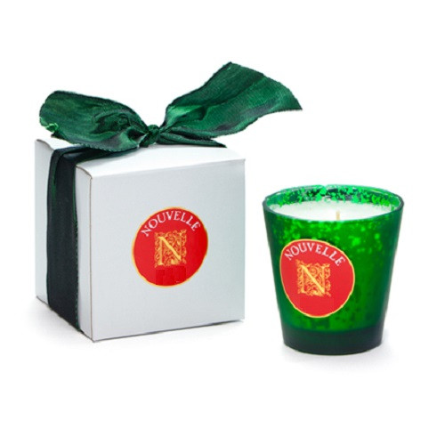 Fresh Cut Fir Holiday Small Glass 4 oz. Nouvelle Candle