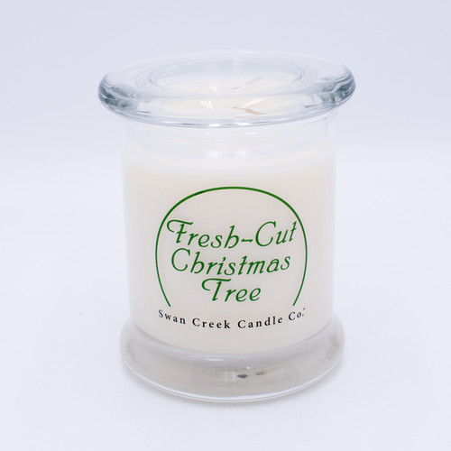 Fresh-Cut Christmas Tree Clean & Contemporary 9 oz. Jar Swan Creek Candle