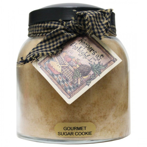 Gourmet Sugar Cookie 34 oz. Papa Jar Keepers of the Light Candle by A Cheerful Giver