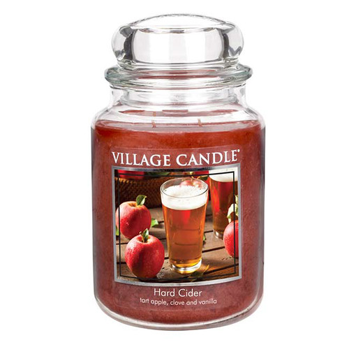 Hard Cider 26 oz. Premium Round by Village Candles