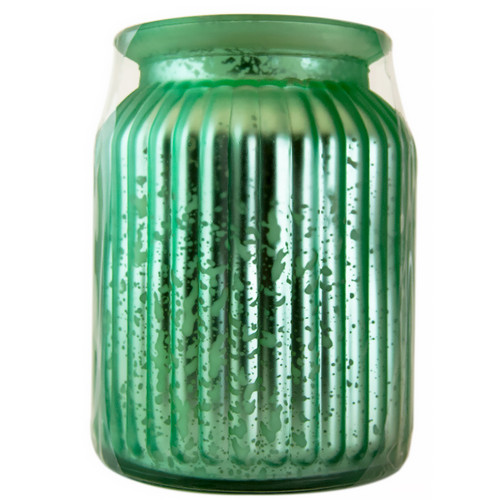 Hibiscus Green Tea Gilded Glass Large Jar Swan Creek Candle