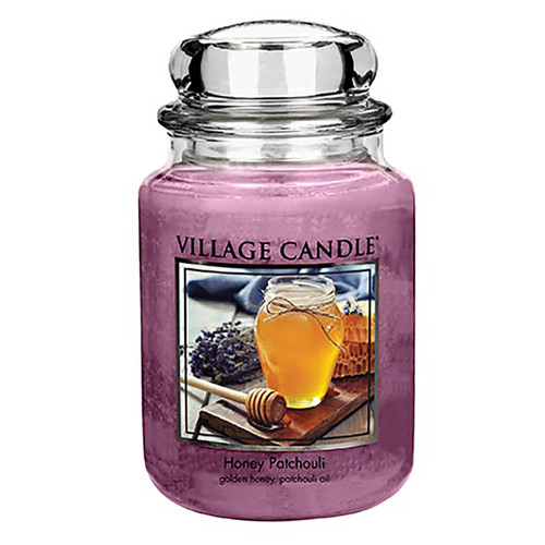 Honey Patchouli 26 oz. Premium Round by Village Candles