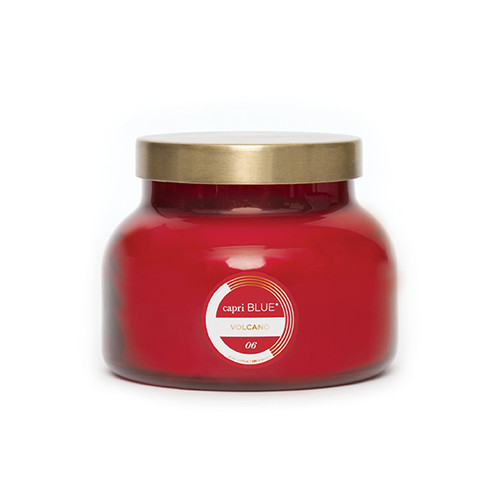 Limited Edition Red Volcano Signature Jar Candle by Capri Blue