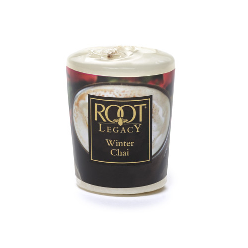 Limited Edition Winter Chai Natural 20-Hour Votive by Root