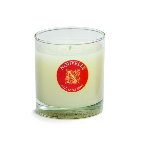 _CLOSEOUT_Magi Holiday Large Signature Glass 11 oz. Nouvelle Candle