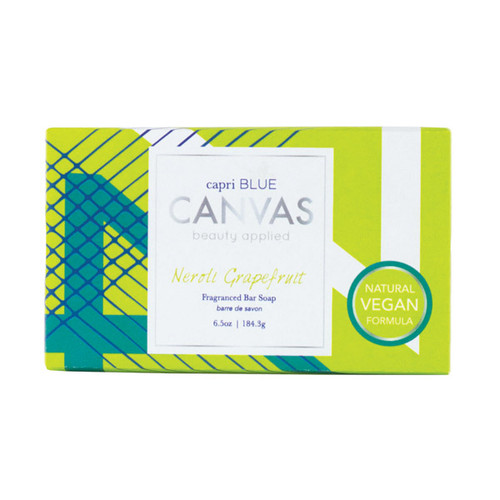 Neroli Grapefruit 6.5 oz. Canvas Collection Bar Soap by Capri Blue