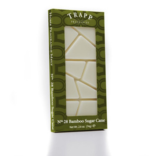 No. 28 Bamboo Sugar Cane 2.6 oz. Home Fragrance Melts by Trapp Candles