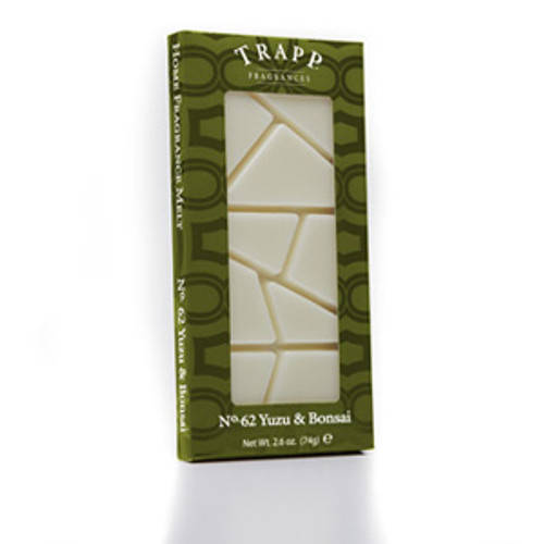 No. 62 Yuzu & Bonsai 2.6 oz. Home Fragrance Melts by Trapp Candles