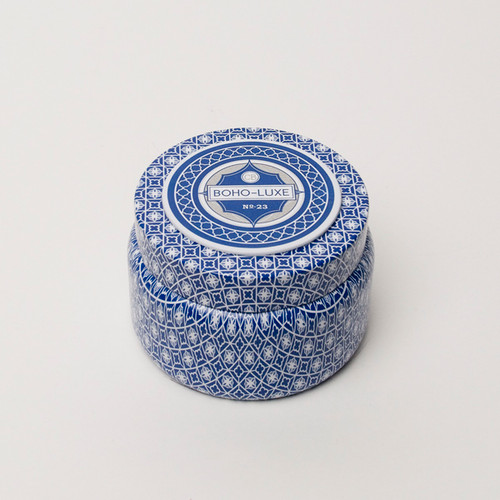 No. 23 Boho Luxe Printed Travel Tin by Capri Blue