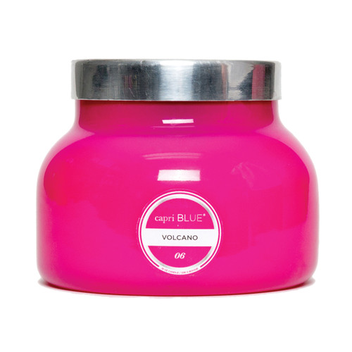 No. 6 Volcano Pink Signature Jar Candle by Capri Blue