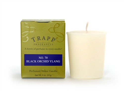 No. 70 Black Orchid & Ylang 2 oz. Votive by Trapp Candles