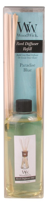 WoodWick Paradise Blue  7.4 oz. Reed Diffuser REFILL