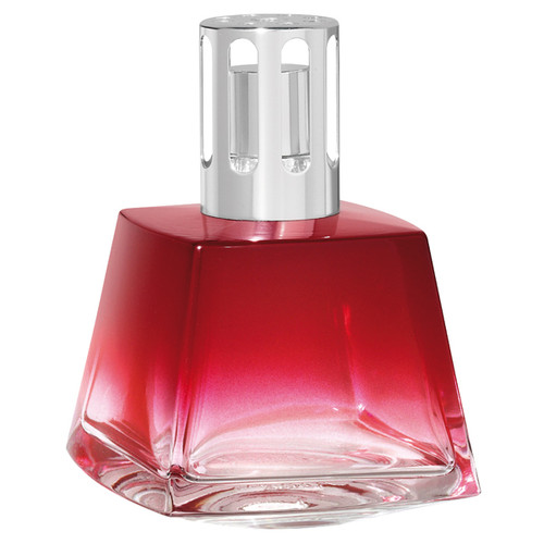 Polygone Red Fragrance Lamp by Lampe Berger