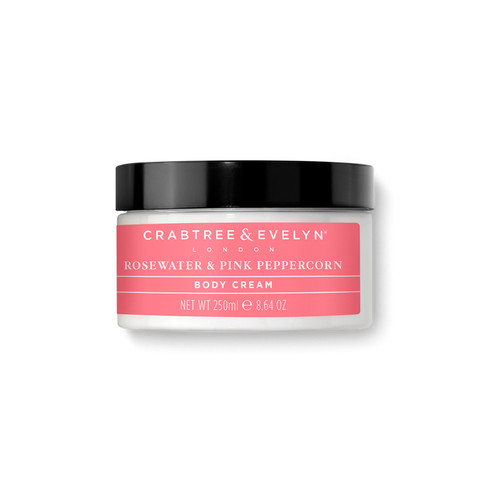 Rosewater Pink Peppercorn Hydrating Body Cream Candles To My Door