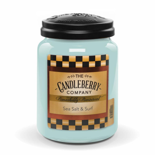 Candleberry Candles -Sea Salt & Surf 26 oz. Large Jar Candle