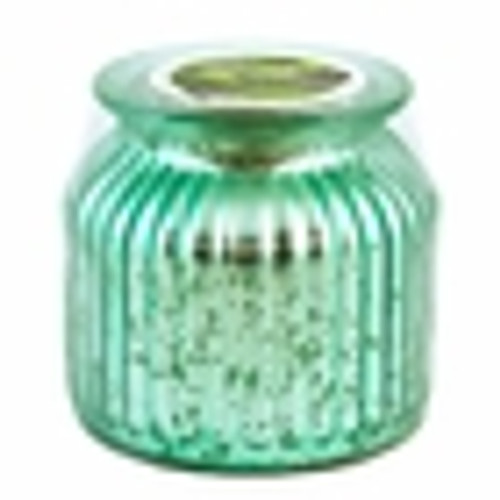 Summer Rain Gilded Glass Medium Jar Swan Creek Candle