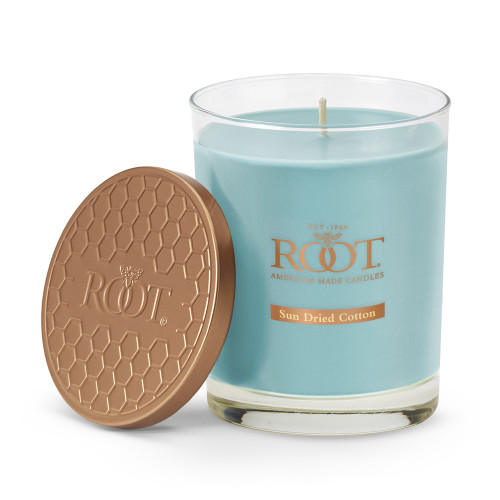 Sundried Cotton Hive Glass Candle by Root
