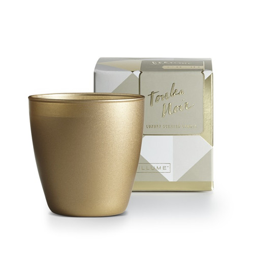 Tonka Noir Demi Boxed Glass Illume Candle