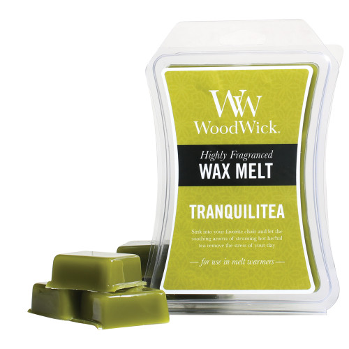 WoodWick Tranquilitea  3 oz. Hourglass Wax Melt