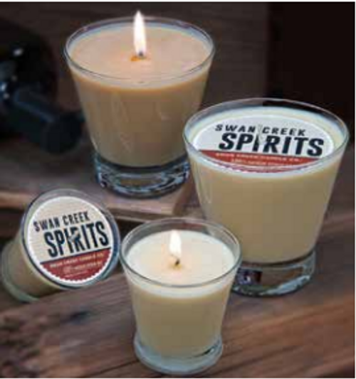 Vanilla Bean Brandy Signature Spirits Large Tumbler Swan Creek Candle
