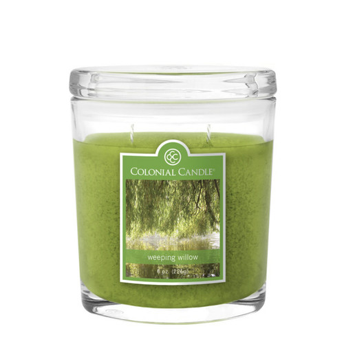 Weeping Willow 8 oz. Oval Jar Colonial Candle
