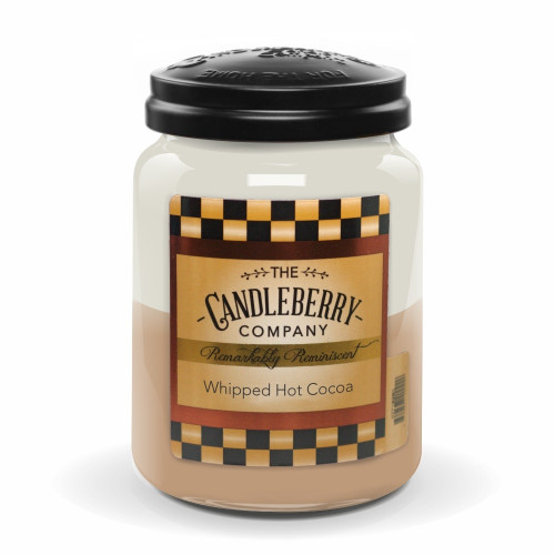 Candleberry Candles Whipped Hot Cocoa 26 oz. Large Jar