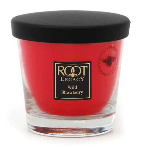 Wild Strawberry Small Veriglass Candle by Root