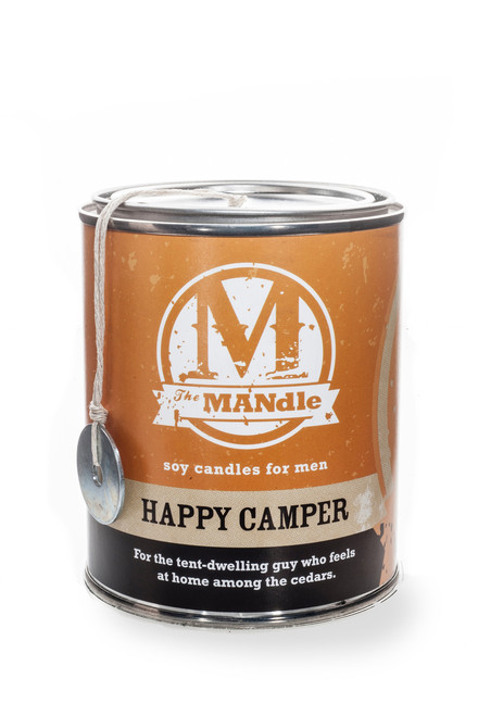 Happy Camper 15 oz. Paint Can MANdle by Eco Candle Co.