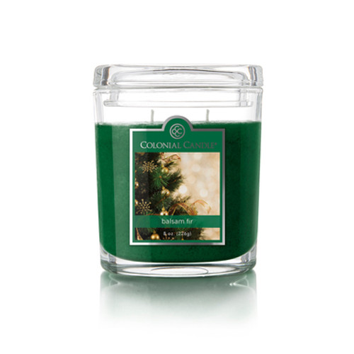 Balsam Fir 8 oz. Oval Jar Colonial Candle