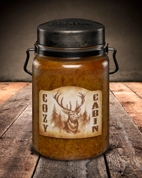 Cozy Cabin 26 oz. McCall's Classic Jar Candle