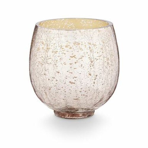 Mulled Wine Small Crackle Glass Illume Candle