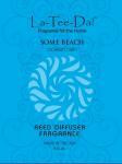 Some Beach Ocean Rain La Tee Da 8 oz. Reed Diffuser Oil