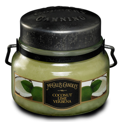 Coconut Lime Verbena 8 oz. McCall's Double Wick Classic Jar Candle