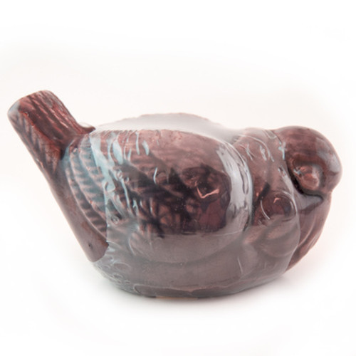 Black Plum & Prosecco Bird Pottery Swan Creek Candle (Color: Plum)