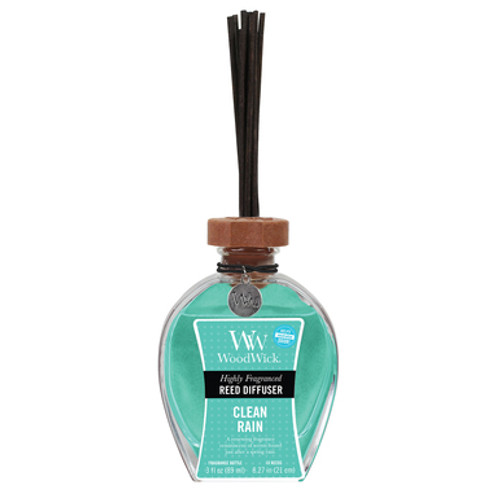 WoodWick  Candles Clean Rain 3 oz. Reed Diffuser