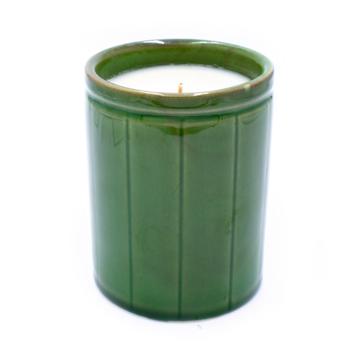 Provence Green Crockery Candle by Park Hill Collection