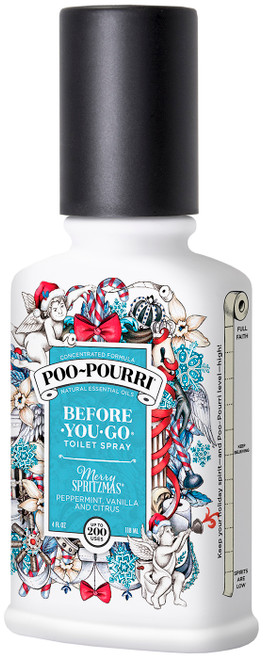 4 oz. Merry Spritzmas Poo-Pourri Bathroom Spray