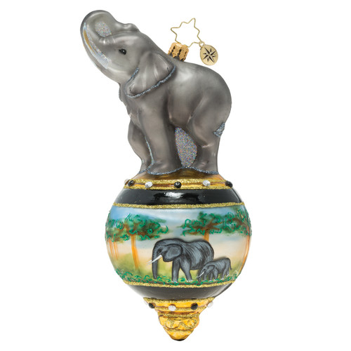 Triumphant Elephant Ornament