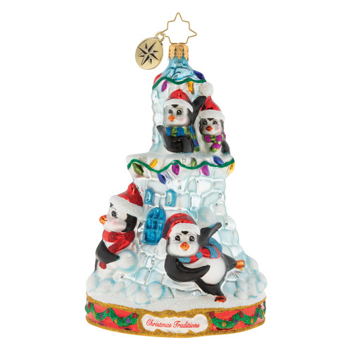Snowball Fight! Ornament