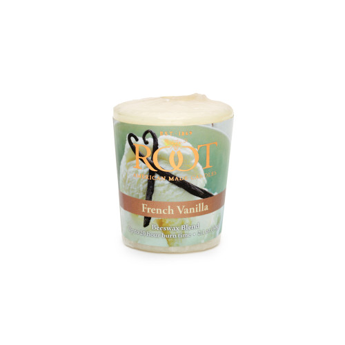 French Vanilla 20-Hour Beeswax Blend Votive Candle by Root