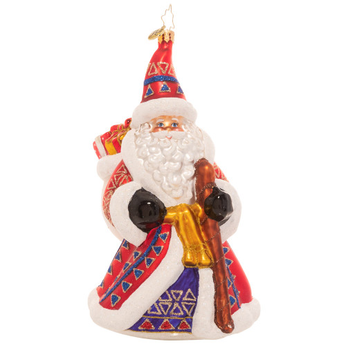 Christmas Tradition Santa Ornament