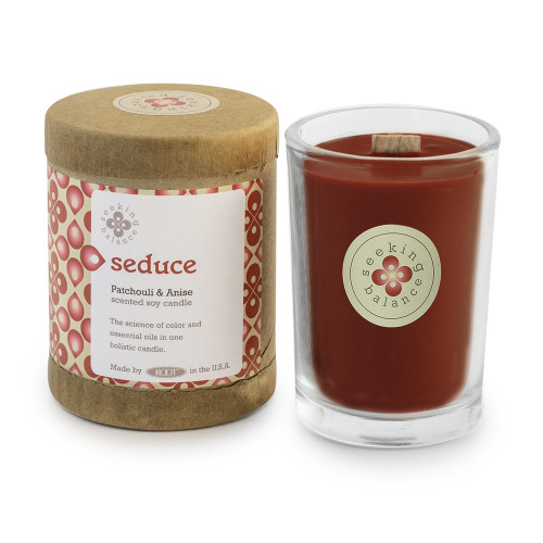 Seduce (Patchouli & Anise) Seeking Balance 6.5 oz. Candle by Root