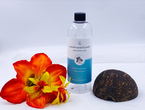Island Coconut Lamp Oil by Scentimental Scents