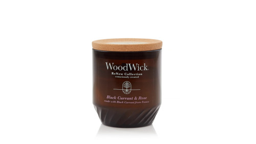 WoodWick Candles Black Currant & Rose ReNew Medium Jar
