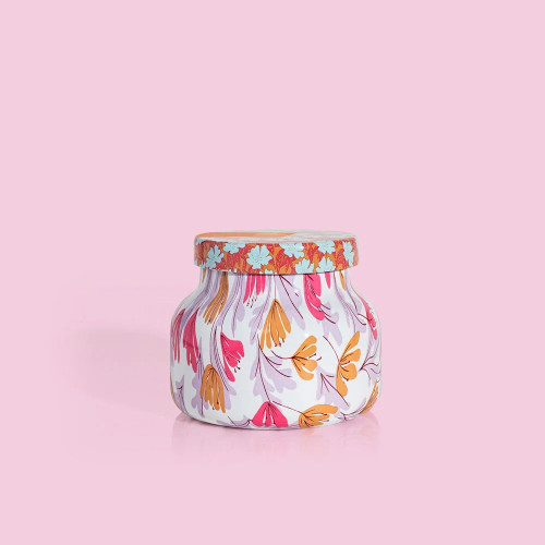 Pineapple Flower Pattern Play Petite Jar, 8 oz by Capri Blue Candles